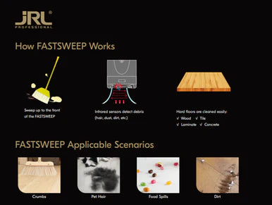 JRL Fast Sweep Hair Vacuum
