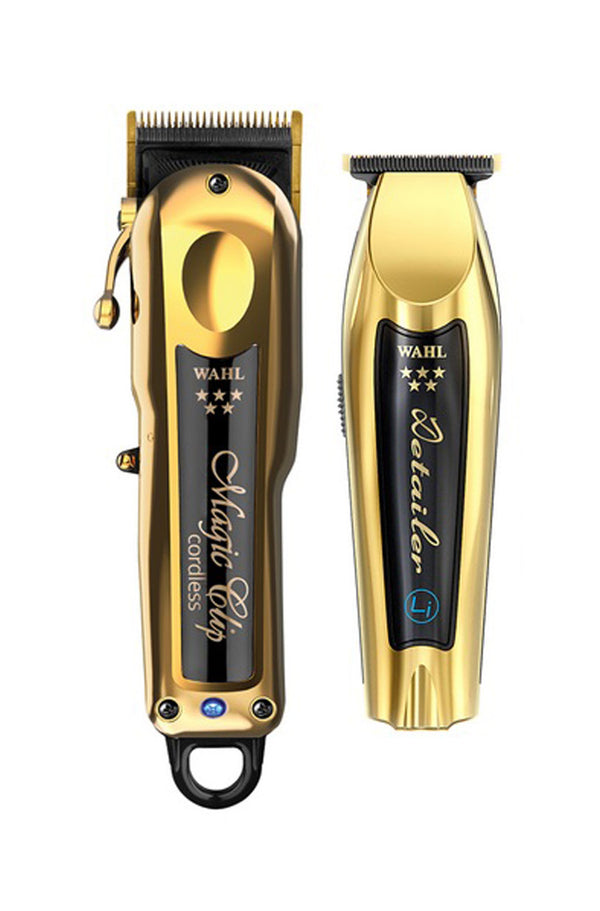 Wahl Cordless Magic Clipper & Detailer Li Trimmer DUO - Gold