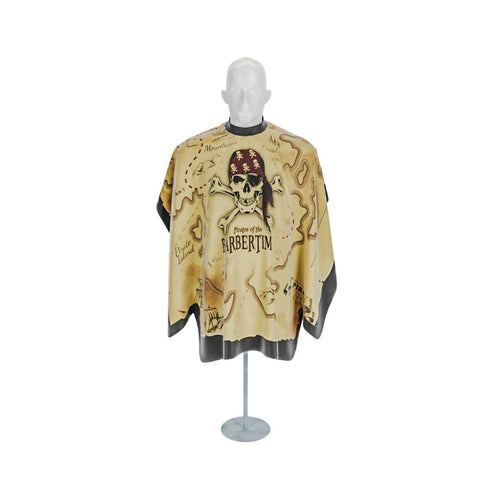 BarberTime Mapped Pro Barber Cape