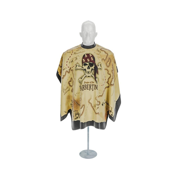 BarberTime Mapped Pro Barber Cape