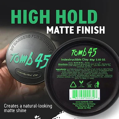 Tomb45 Indestructible Clay High Hold with Matte Finish