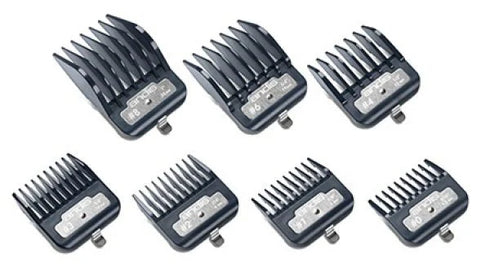 Andis Premium Metal Clip Comb Set 7 pcs