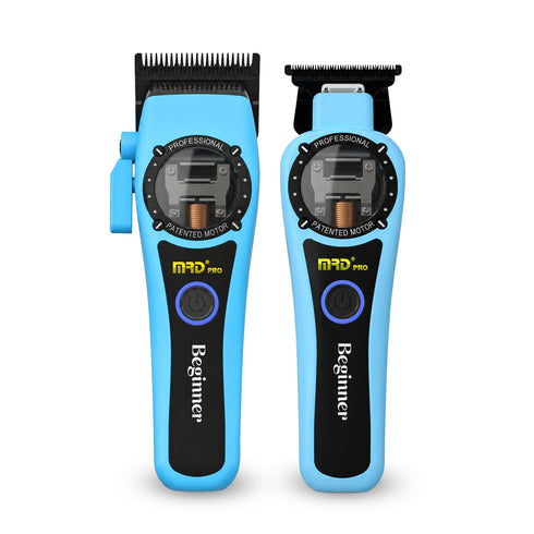 MRD Vector Clipper & Trimmer Duo Set - Metallic Blue