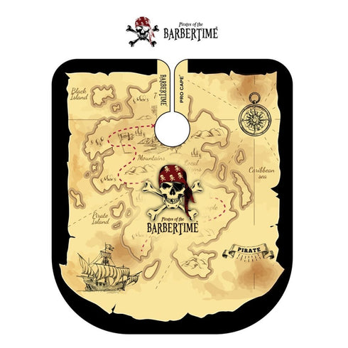 BarberTime Mapped Pro Barber Cape