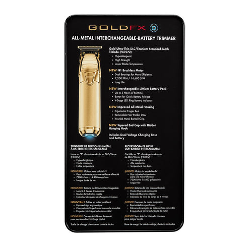 BaBylissPRO FXONE GoldFX Trimmer