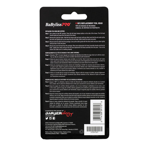 BaBylissPRO FOILFX02 SILVER Replacement Foil & Cutter
