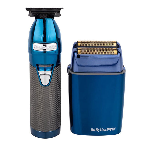 BaBylissPRO Blue FX Lithium Duo Trimmer & Shaver Set
