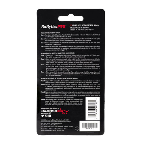 BaBylissPRO FOILFX02 Rose Gold Replacement Foil & Cutter