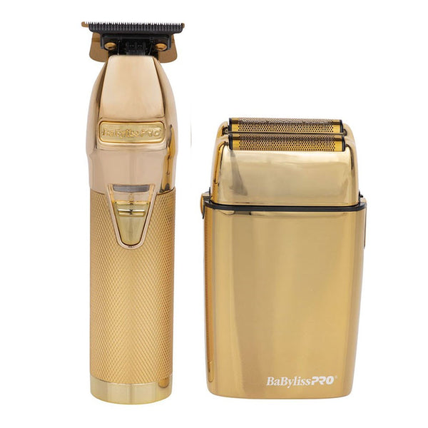 BaBylissPRO Gold FX Lithium Duo Trimmer & Shaver Set
