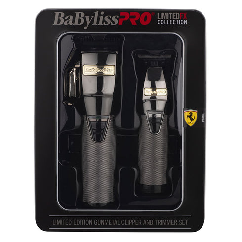 BaBylissPRO FX Gunmetal Clipper & Outliner Trimmer