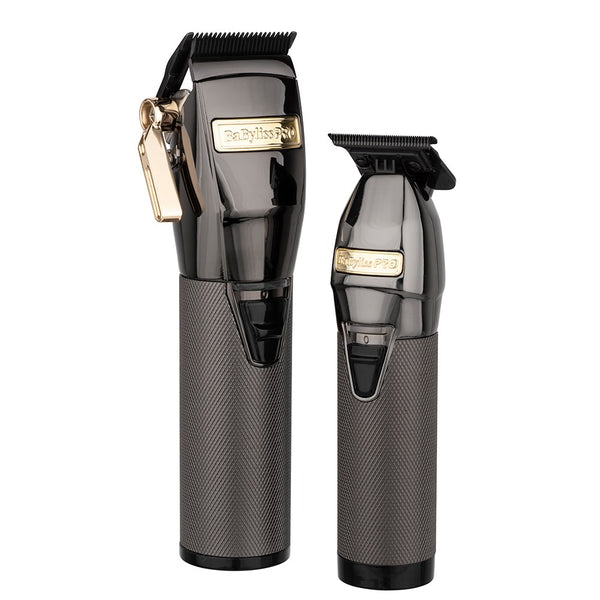 BaBylissPRO FX Gunmetal Clipper & Outliner Trimmer