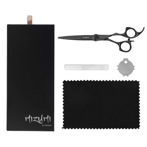 Iceman Mizumi Katani 6.5" Hairdressing Scissors Black