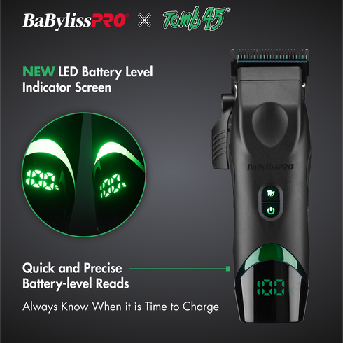BaBylissPRO x Tomb45 Wireless-Charging Clipper