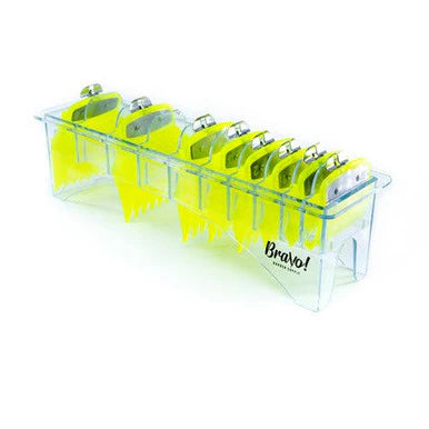 Neon Yellow Premium Clipper Guards