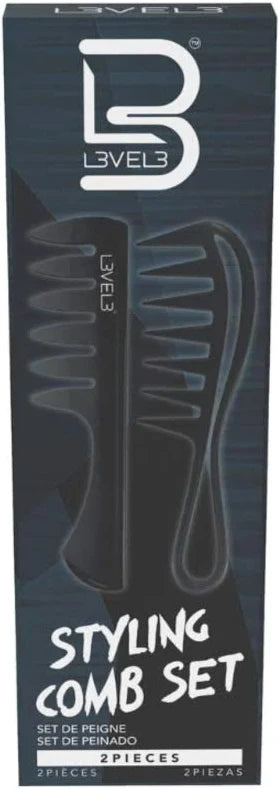 L3VEL3 Styling Comb Set - 2 pc