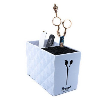 White Medium Scissor Holder