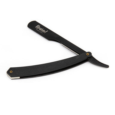 Black Cut Throat Razor