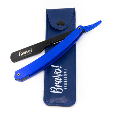 Blue Cut Throat Razor