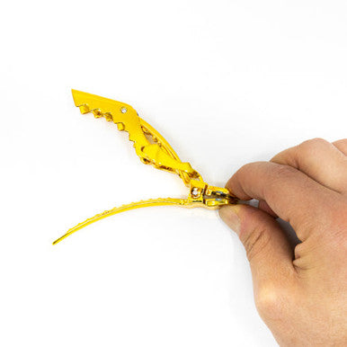 Gold Alligator Clips 4 Pack