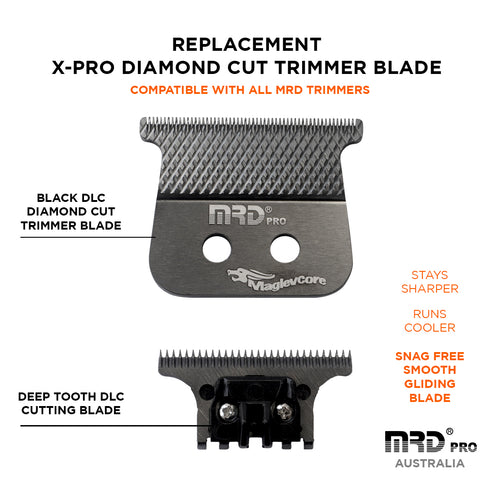 MRD Replacement X-Pro Diamond Cut Trimmer Blade