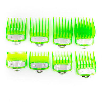 Neon Green Premium Clipper Guards