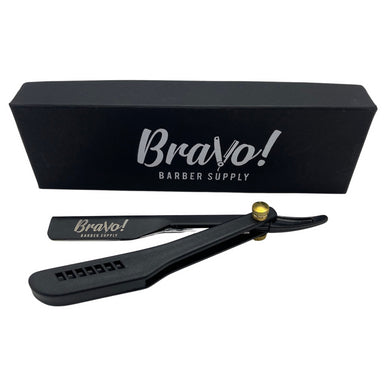 Bravo's Black Cut Throat Razor
