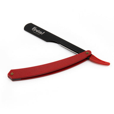 Red Cut Throat Razor