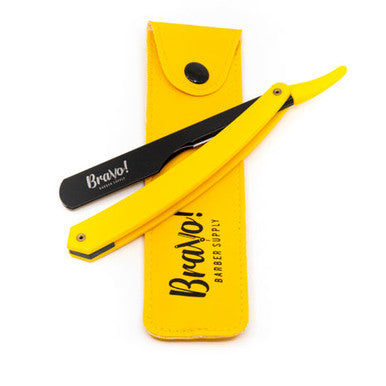Yellow Cut Throat Razor
