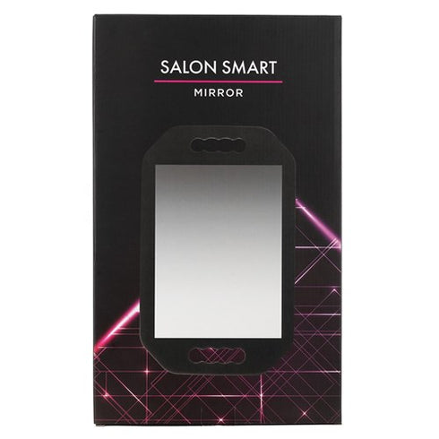 Salon Smart Rectangular Foam Mirror - Black