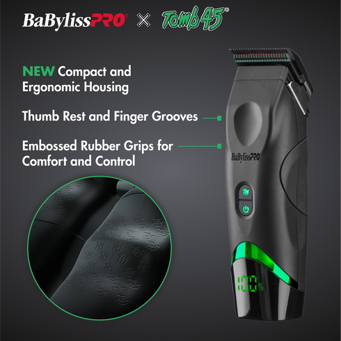 BaBylissPRO x Tomb45 Wireless-Charging Clipper
