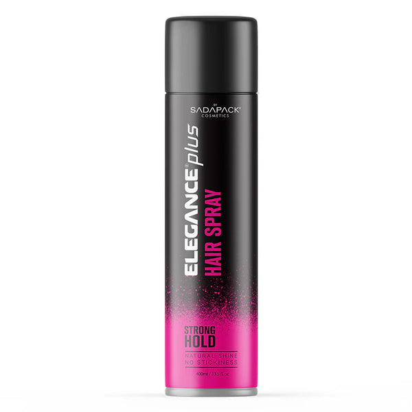 Elegance Hair Spray 400ml Strong Hold Pink