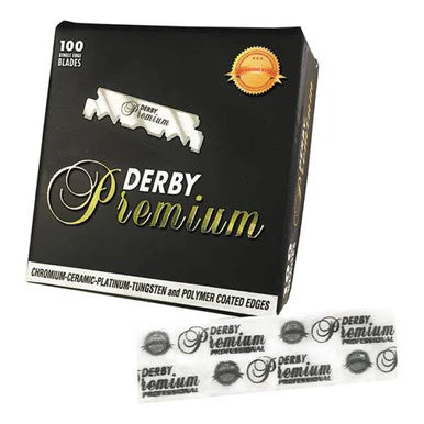 Derby Single Edge Razor Blades - Premium