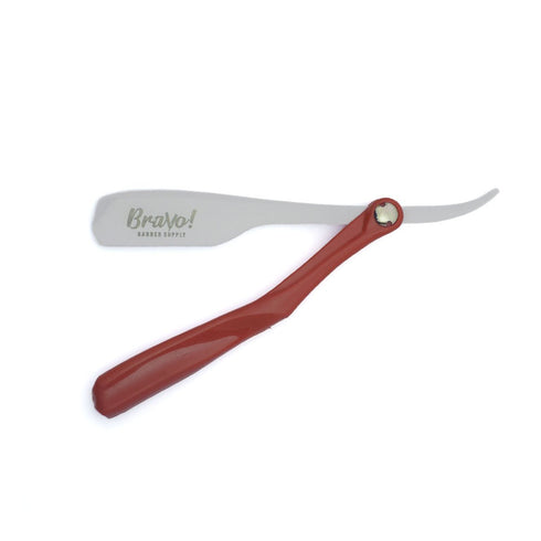 Bravo's Pinch Razor - Red & White
