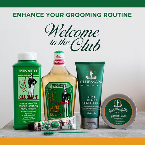 Clubman Pinaud Talc White - 9 oz 255g