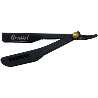 Bravo's Black Cut Throat Razor
