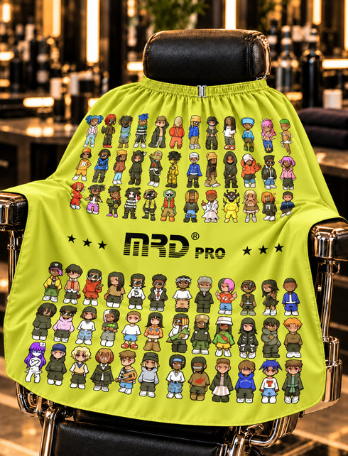 MRD Pro Barber Crew Cape - Green