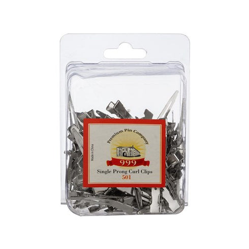 Premium Pin Company 999 Single Curl Clip 100pc – 501