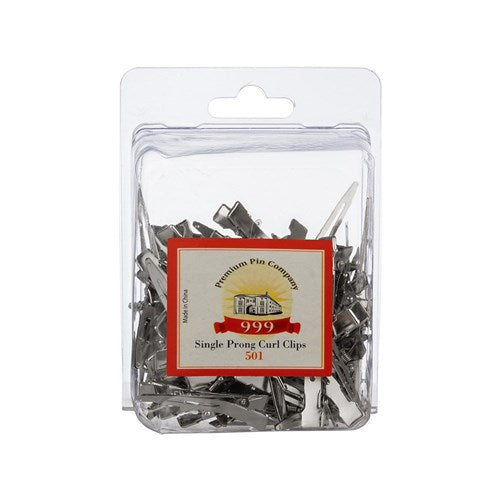 Premium Pin Company 999 Single Curl Clip 100pc – 501