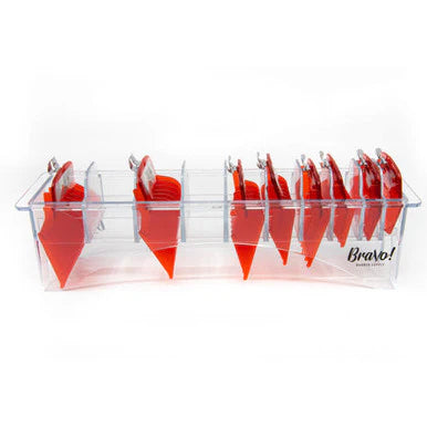 Neon Red Premium Clipper Guards