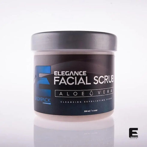 Elegance Facial Scrub 500ml Aloe Vera