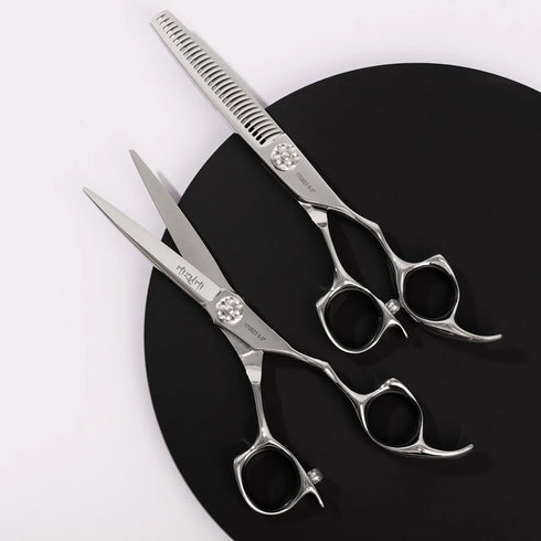 Iceman Mizumi Katani 6.5" Hairdressing Scissors Silver