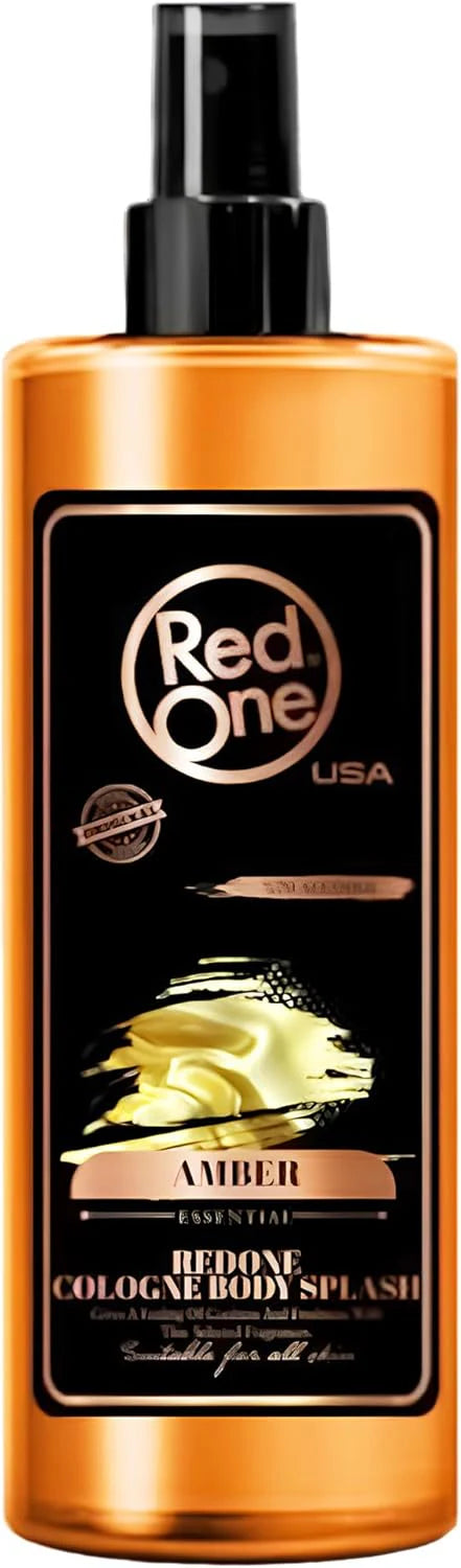 RedOne After Shave Cologne Body Splash Amber 400ML