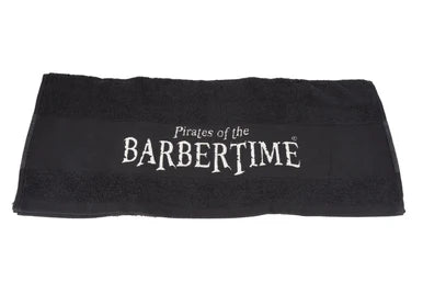 BarberTime Black Barber Towel