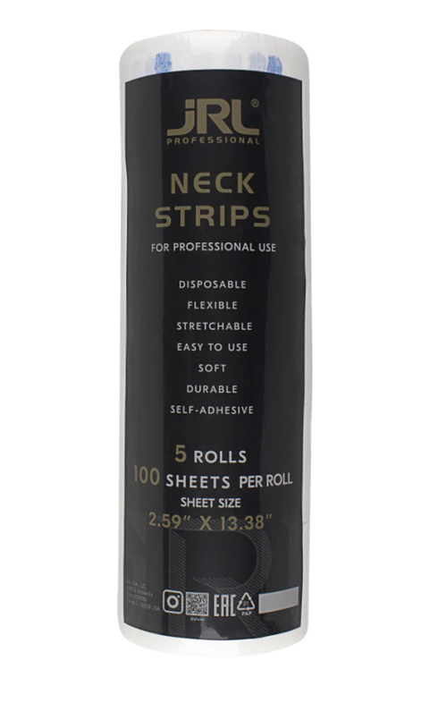 JRL Neck Strips - 5 Pack White