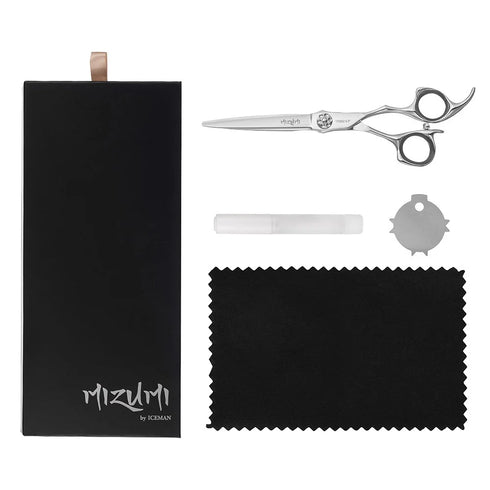 Iceman Mizumi Katani 6.5" Hairdressing Scissors Silver