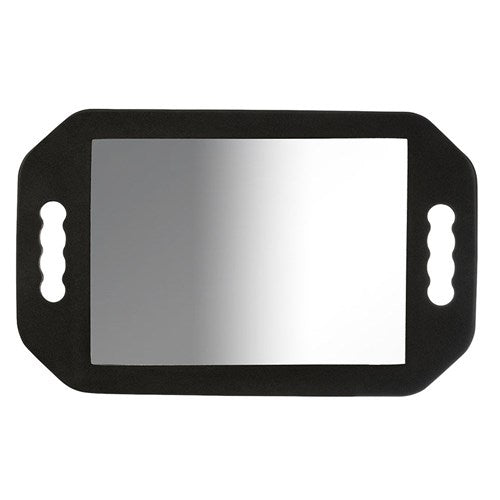 Salon Smart Rectangular Foam Mirror - Black