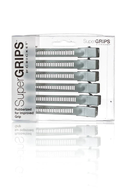 Cricket Super Clips Silver 6 Pack