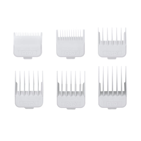 MRD Premium Double Magnetic Clipper Guards Set - White