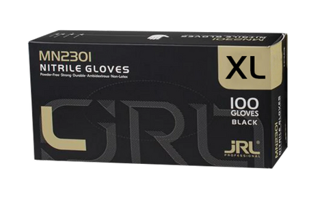 JRL Black Nitrile Gloves
