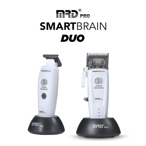 MRD Smart Brain Clipper & Trimmer Duo - White